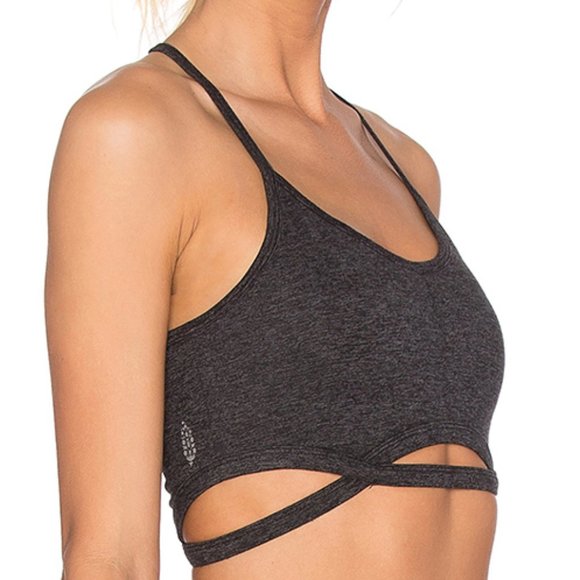 Free People Other - Free People Charcoal M Sports Bra/Top